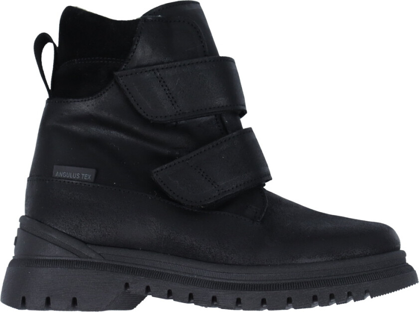 Vintersko - Tex - Svart m. Fôr/Velcro - - 31 - Vinterstøvler