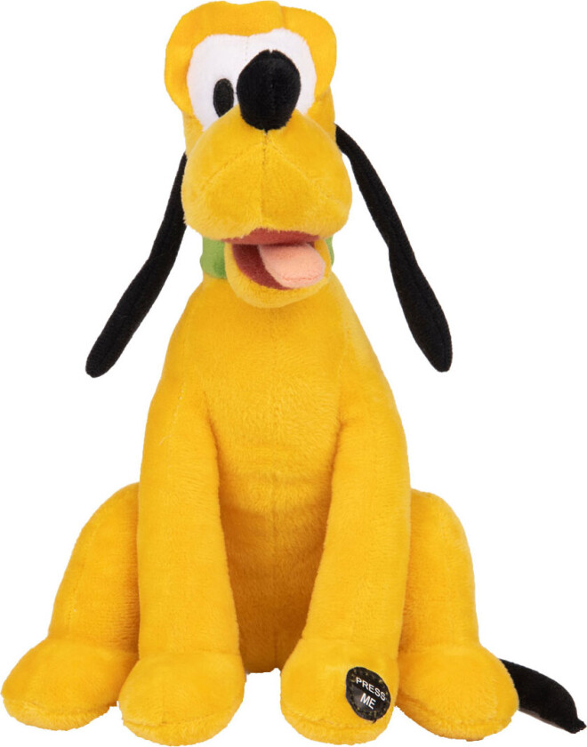 Klassikere Kosedyr m. Lyd - Pluto - 20 cm - - OneSize - Kosedyr