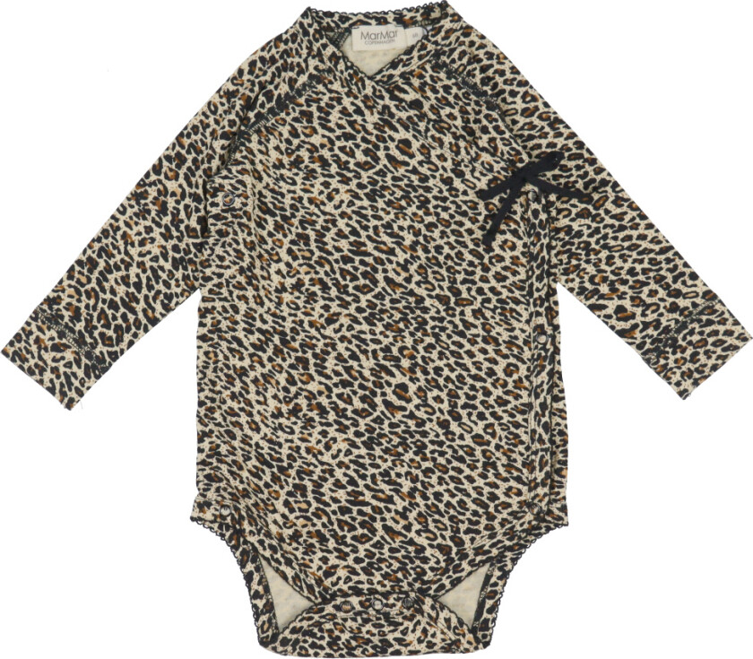 Body L/æ - Leo Belita - Brun Leopard - - 68 - Langermet Body