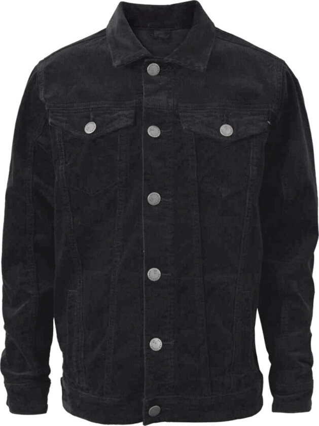 Fløyelsjakke - Svart - - 14 år (164) - Vinterjakke