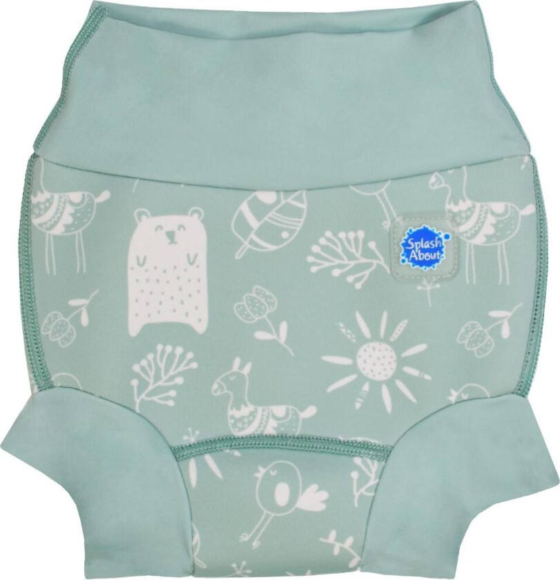 Svømmebleie - Happy Nappy Duo - Sunny Bear - - 2-3 år (92-98) - Svømmebleie