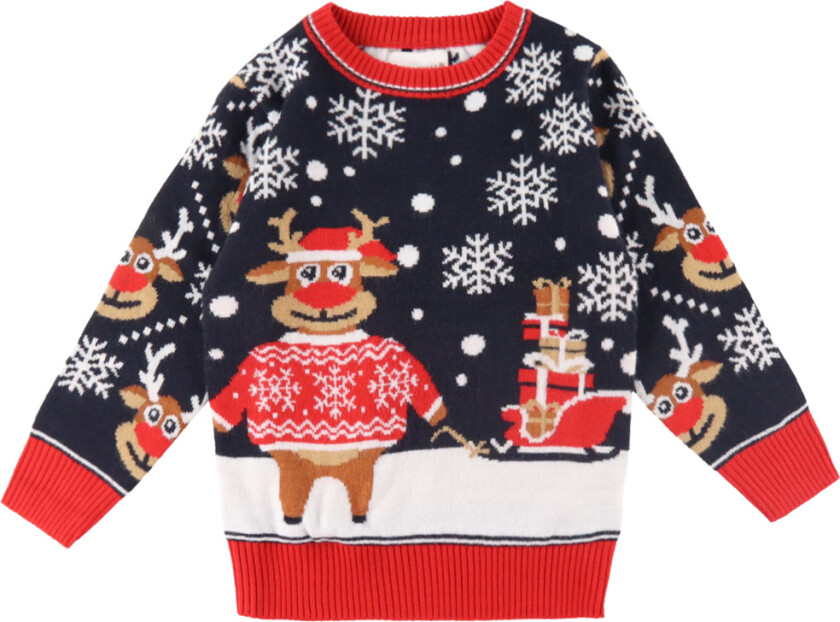 s Genser - The Bringing Christmas Gifts Sweater - Hu - - 3-4 år (98-104) - Genser