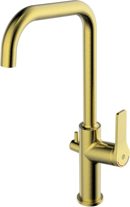 Epic Kjøkkenarmatur H420mm Børstet Messing / Ja
