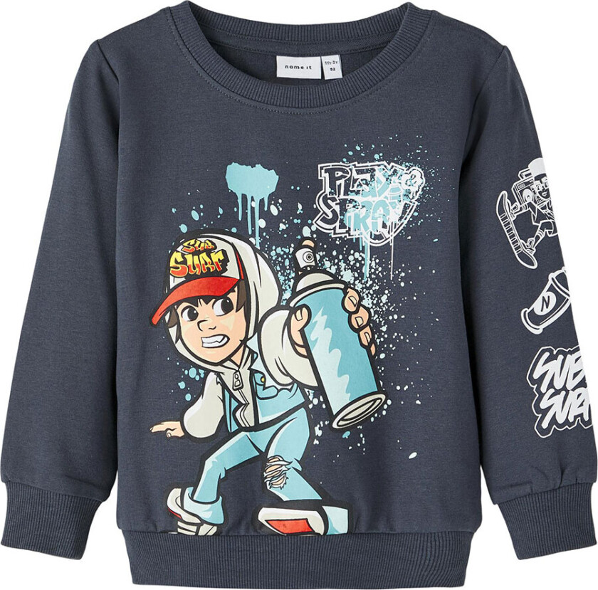 Collegegenser - NmmSaied - India Ink - - 2 år (92) - Collegegenser