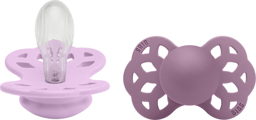 Infinity Smokker - 2-pack - Str. 2 - Symmetrisk - Violet Sk - - OneSize - Smokk