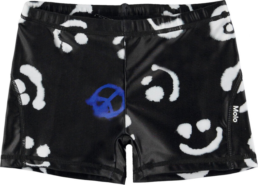 Badeshorts - UV50+ - Norton - Blue Signs - - 5-6 år (110-116) - Badetøy