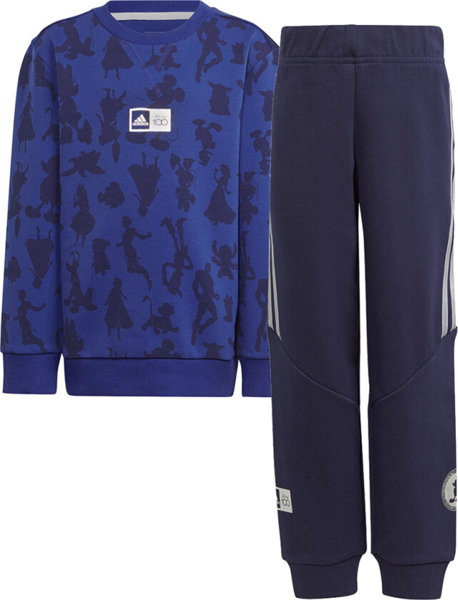 Genser/Bukser - LK DY 100 - Blå/Navy/Sølv - - 7 år (122) - Genser