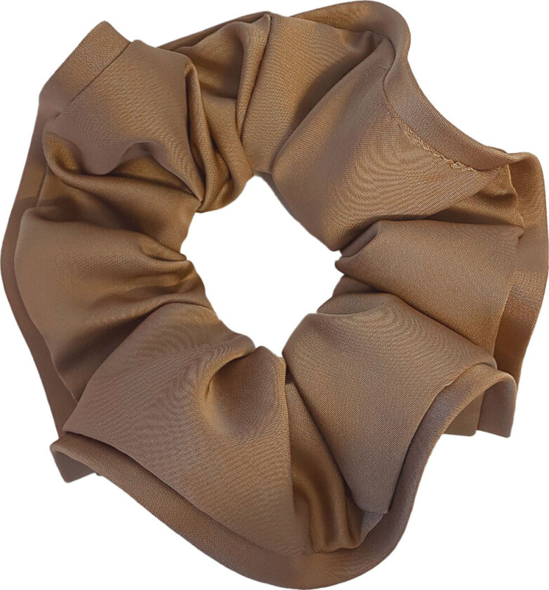 Scrunchie - Anemone - Gyldenbrun - - OneSize - Hårpynt