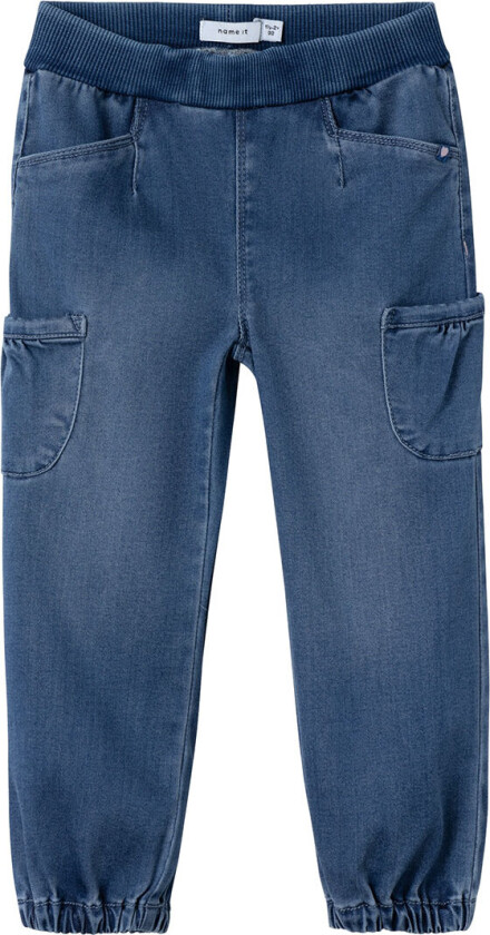 Jeans - Noos - NmfBella - Medium+ Blue Denim - - 4 år (104) - Jeans