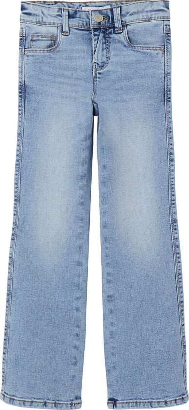Jeans - NkfPolly Skinny Boot - Noos - Light Blue Denim - - 3 år (98) - Jeans