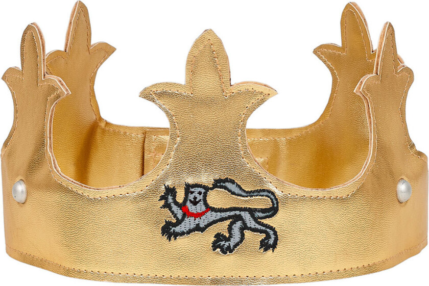 Kostymer - Kongens krone - Arthur - Gull - - OneSize - Kostymer