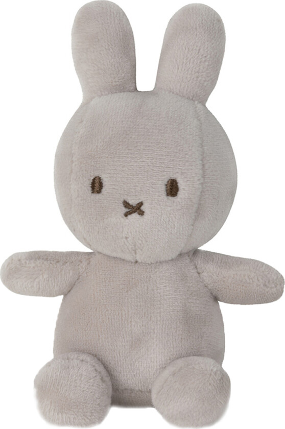 Kosedyr - 10 cm - Lucky Miffy Sitting - Grå - - OneSize - Kosedyr