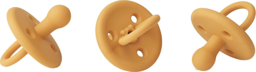 Smokk - Silikon - 3-pack - Str. 1 - Paula - Yellow Mello - - 6-36 md - Smokk