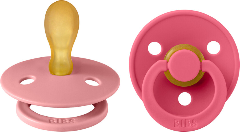 Colour Smokk - 2-pack - Str. 2 - Symmetrisk - Dusty Pink/Co - - OneSize - Smokk