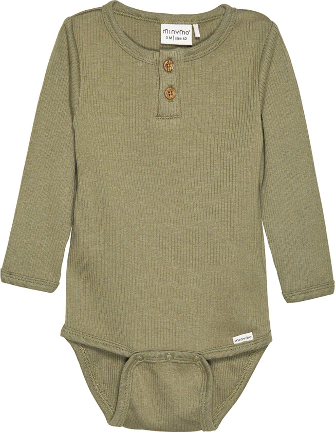 Body L/æ - Rib - Aloe - - 50 - Langermet Body