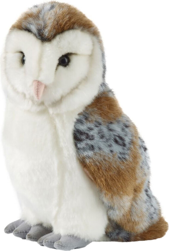 Kosedyr - 27x15 cm - Lårugle - Large - Hvit/Brun - - OneSize - Kosedyr