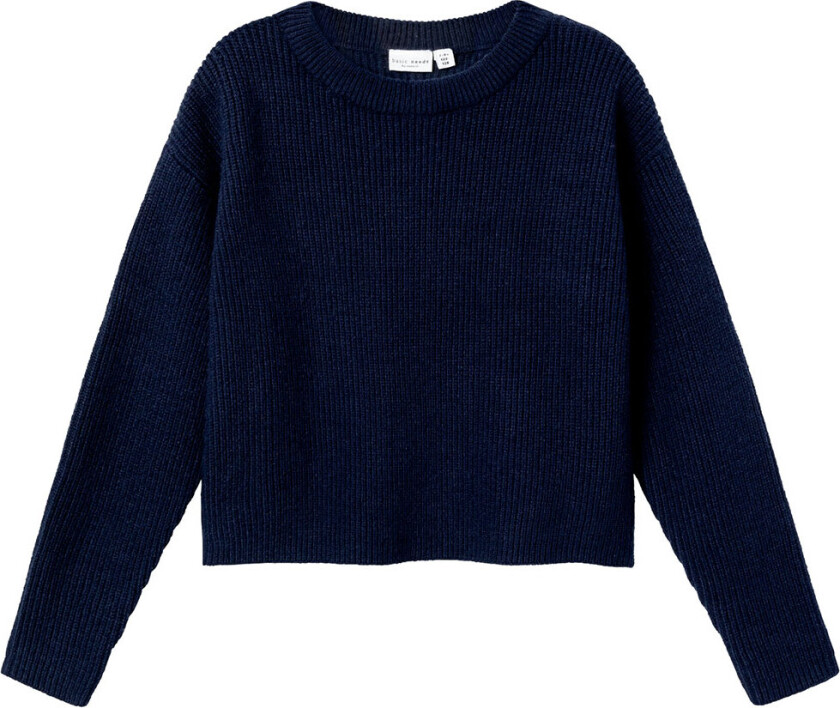 Genser - Strikk - NkfVajsa - Dark Sapphire - - 6 år (116) - Genser