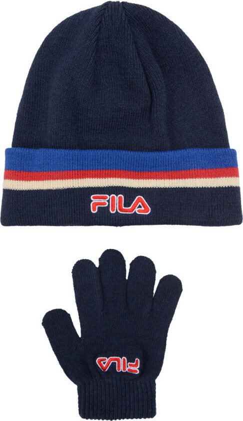 Lue/Hansker - Strikk - Berea - Black Iris - - OneSize - Lue