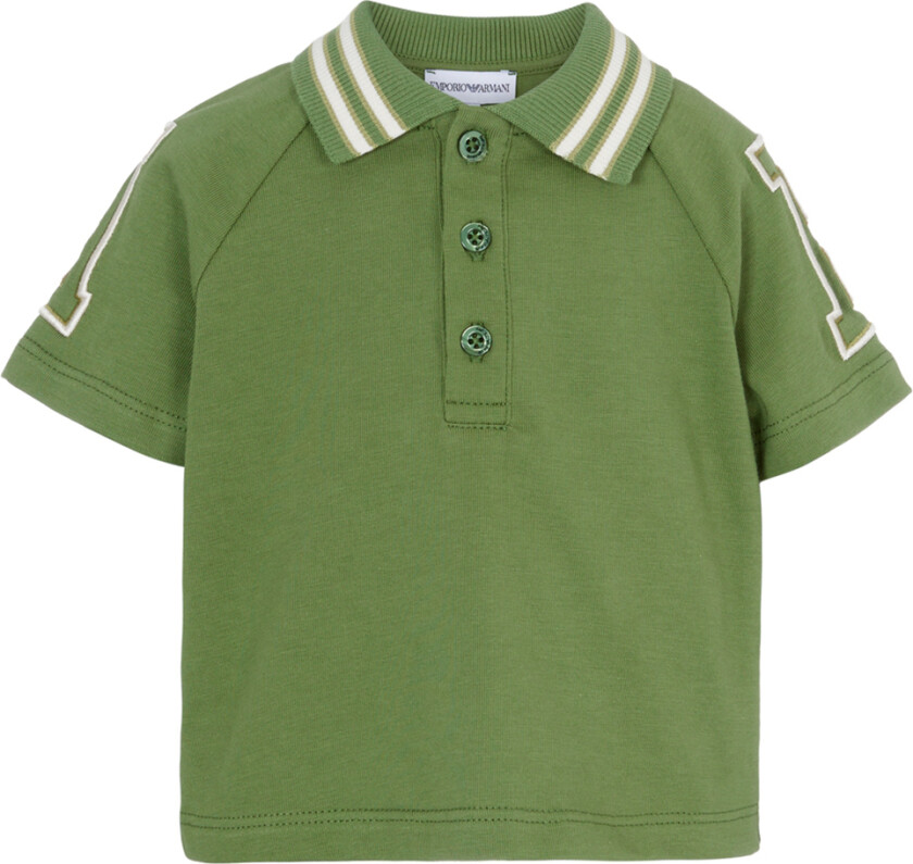 Polo - Grønnkål m. Hvit - - 7 år (122) - Polo