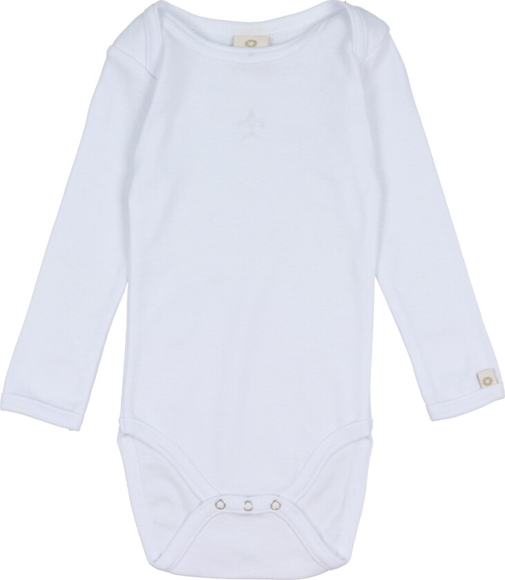 Body L/æ - Hvit - - 56 - Langermet Body