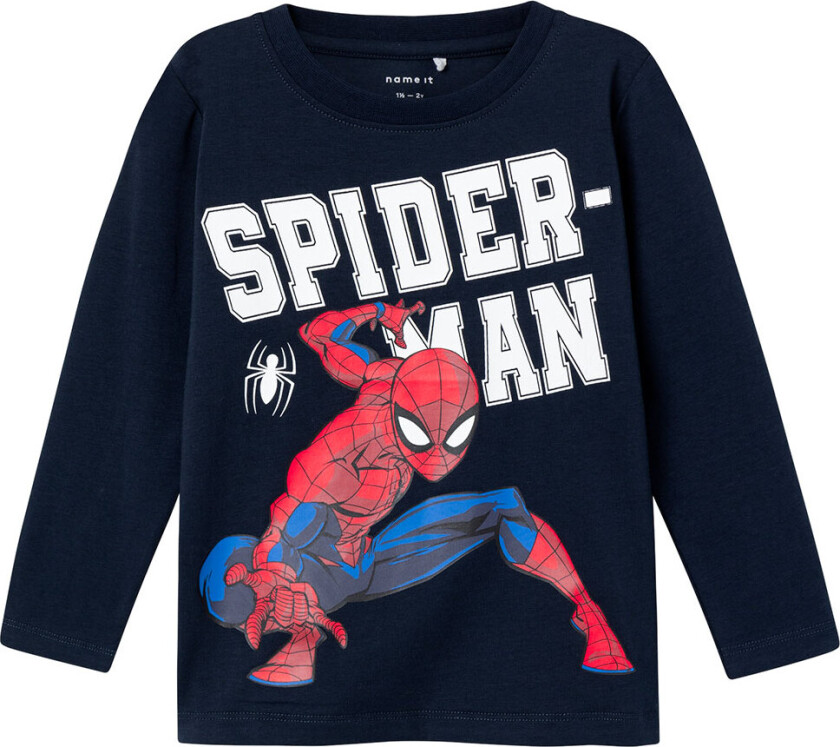 Genser - NmmNaza Spider-Man - Noos - Dark Sapphire - - 4 år (104) - Genser