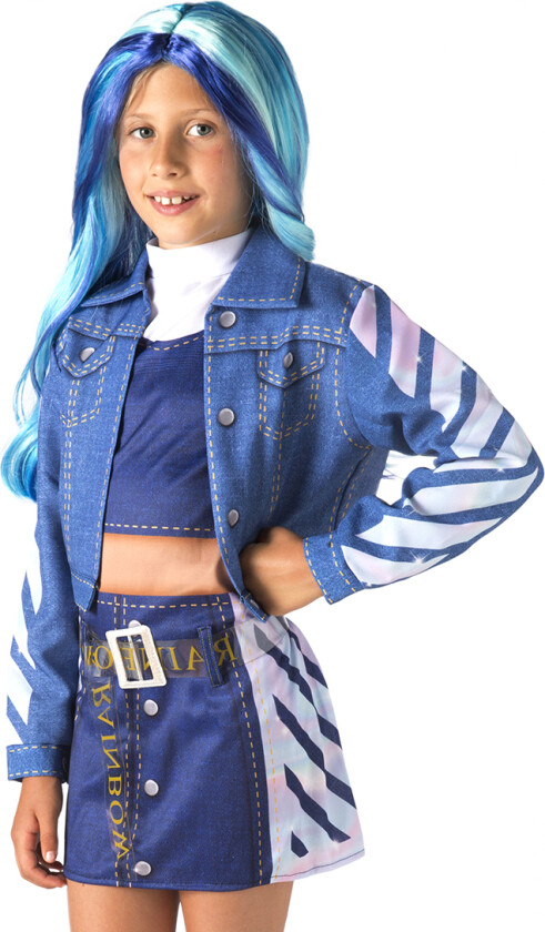 Kostymer - Rainbow Høy - Skyler - - 10-12 år (140-152) - Kostymer