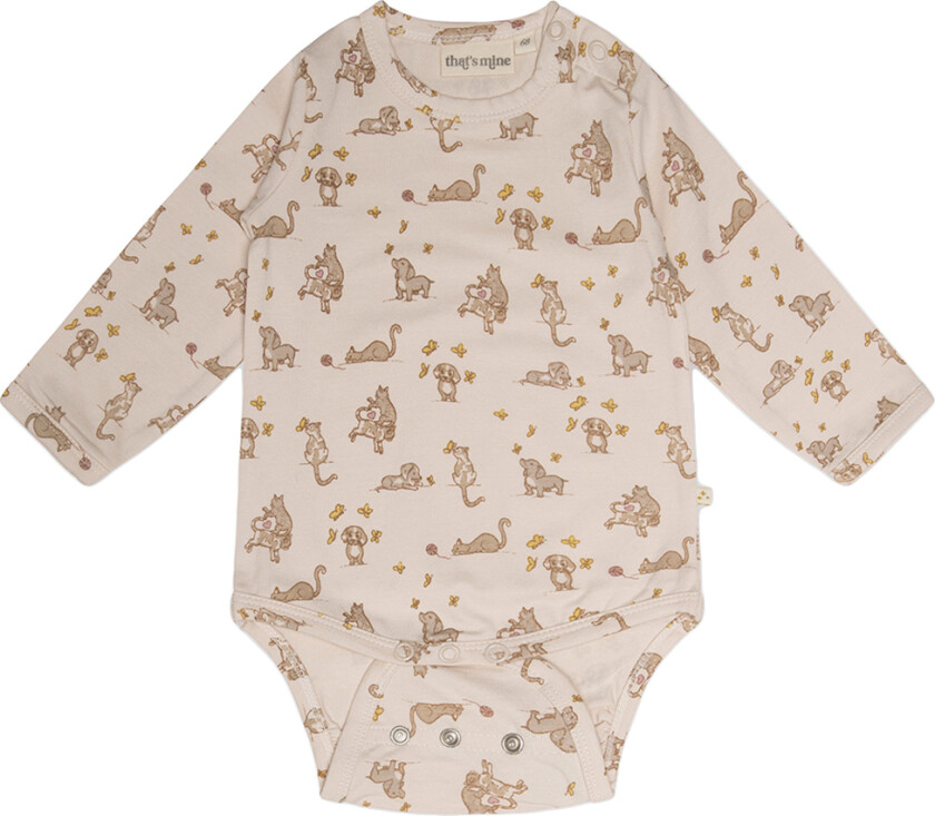 That's Mine Body L/æ - Ellis - Vennlig - Thats Mine - 1 år (80) - Langermet Body