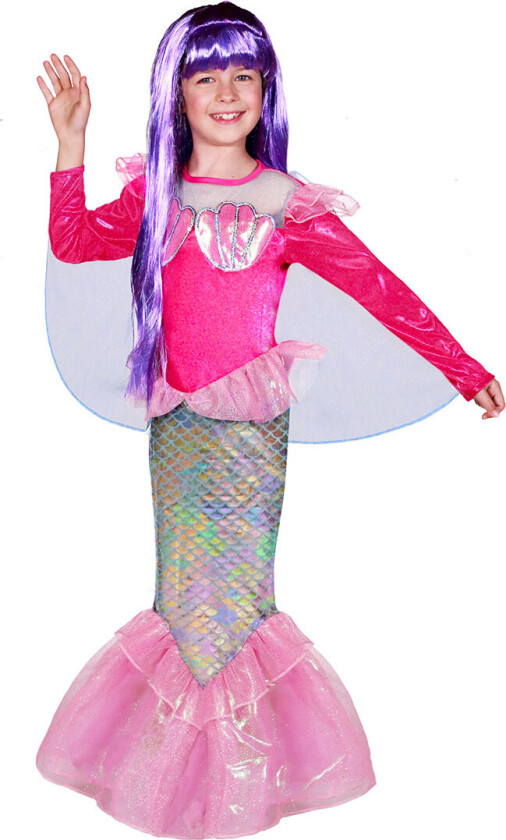 Kostymer - Princess Sirena - - 4-5 år (104-110) - Kostymer