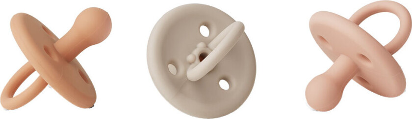 Smokk - Silikon - 3-pack - Str. 2 - Paula - Rose Multi - - 6-36 md - Smokk