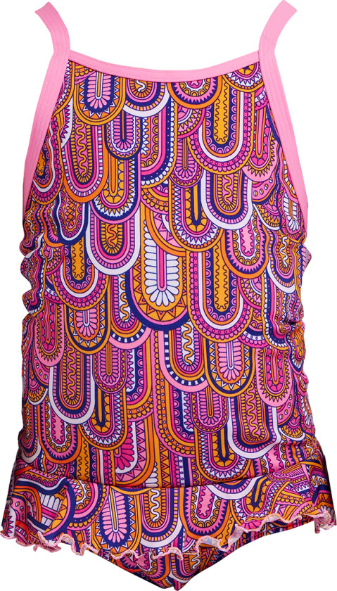 Badedrakt - Belte Frill - UV50+ - Lær å Fly - - 2 år (92) - Badetøy