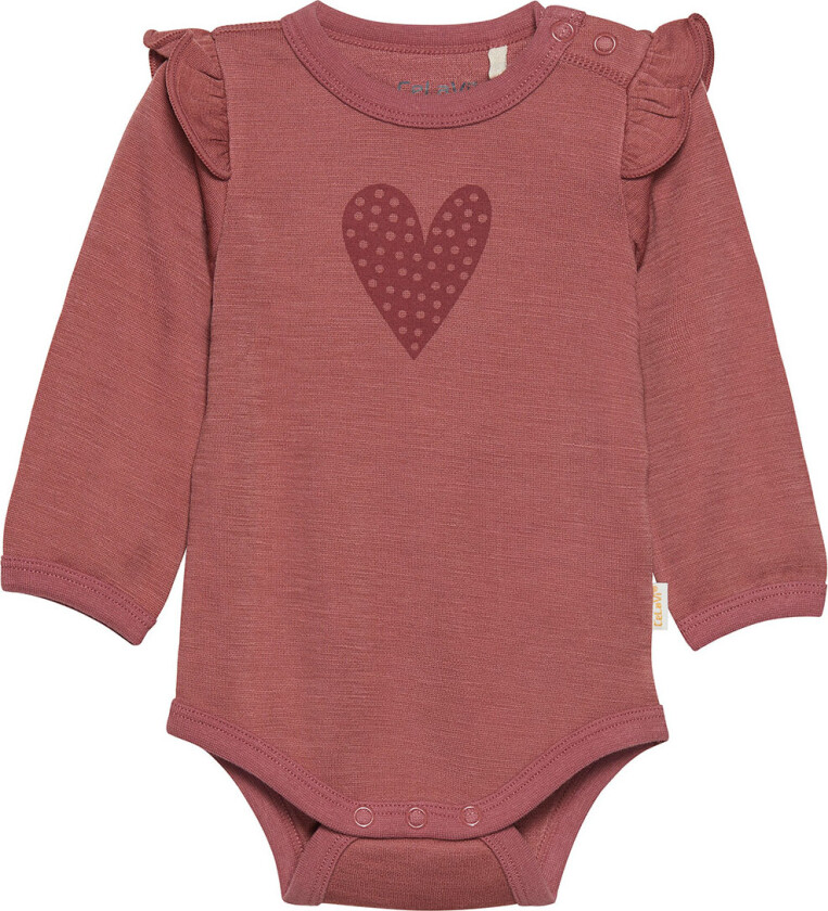 Body L/æ - Ull - Visnet Rose - - 50 - Langermet Body