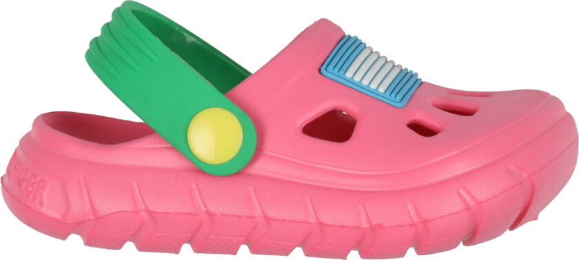 Sandaler - Komfortabel - Fuxia/Green - - 28/29 - Sandals