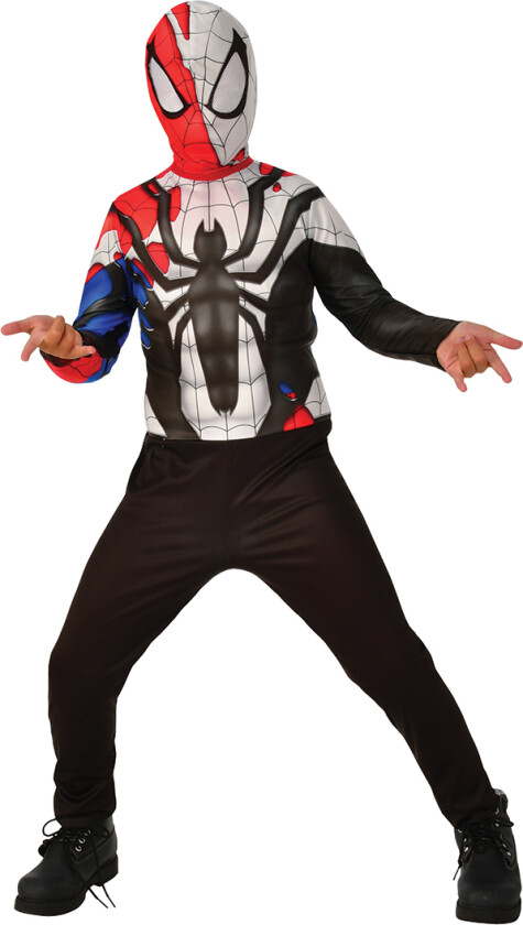 Kostymer - Spiderman Venomized Classic - - 5-8 år (110-128) - Kostymer