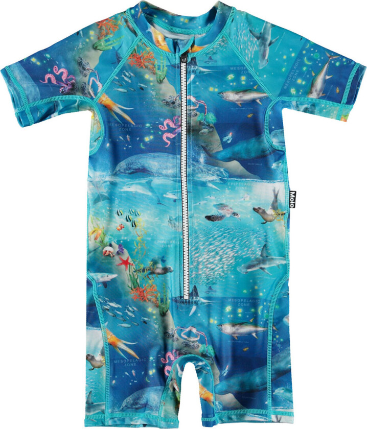 Badedrakt - UV50+ - Neka - Ocean Soner - - 2-3 år (92-98) - Badetøy