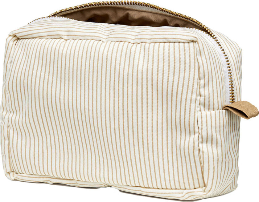 Toalettveske - Liten - Classic+ Striper Camel - - OneSize - Toalettveske