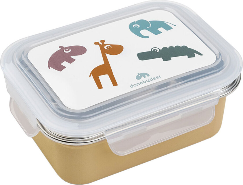 Matboks - 750 ml - Deer Friends Mustard - - OneSize - Matboks