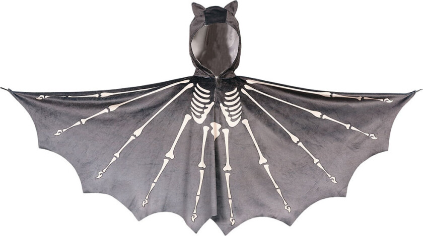 Kostymer - Kappe - Flaggermus - Grå - - 4-8 år - Kostymer