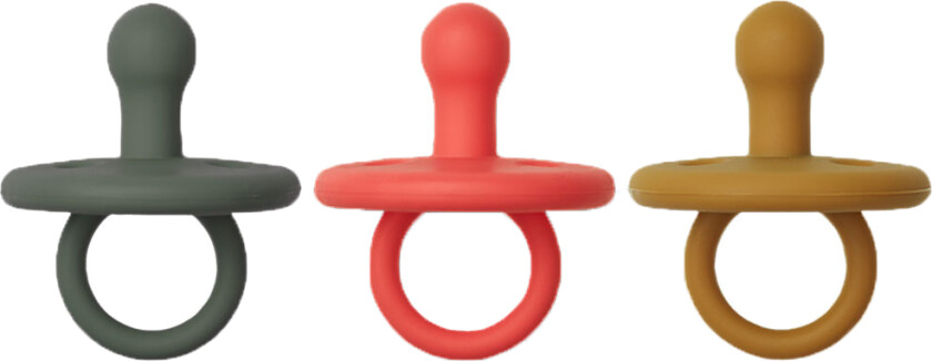 Smokk - Silikon - 3-pack - Str. 2 - Paula - Multi Mix - - 6-36 md - Smokk