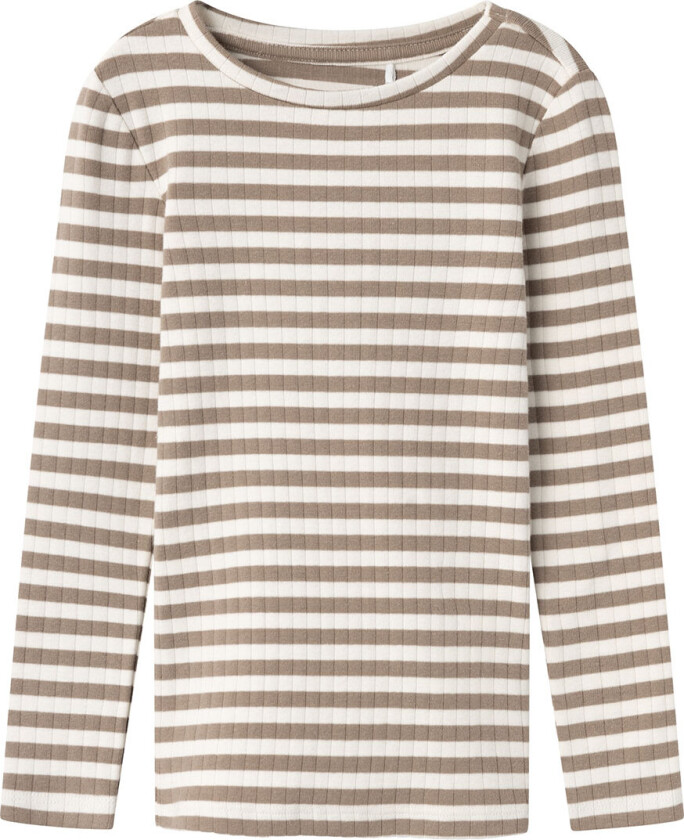 Genser - Rib - NmfSuraja - Noos - Mocha Marengs - - 2 år (92) - Genser