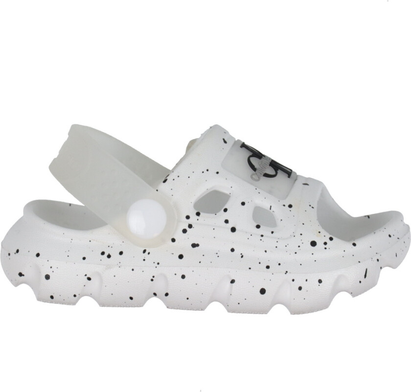 Sandaler - Behagelig - Hvit m. Svart - - 22/23 - Sandals