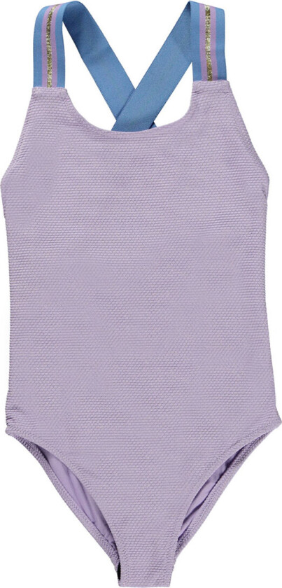 Badedrakt - UV50+ - Neve - Viola m. Glitter - - 12 år (152) - Badetøy