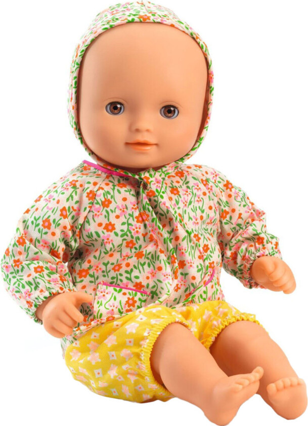 Dukke - 32 cm - Baby Flora - - OneSize - Dukke