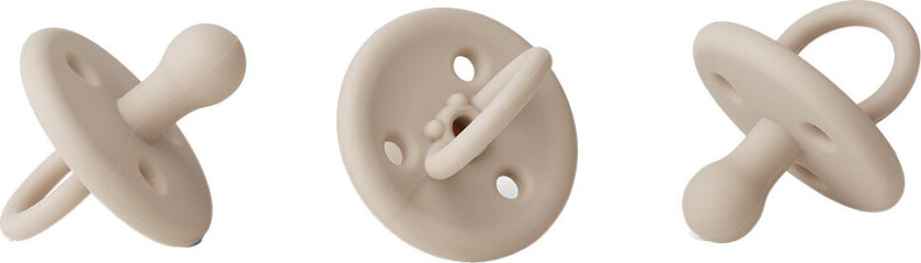 Smokk - Silikon - 3-pack - Str. 2 - Paula - Sandy - - 6-36 md - Smokk