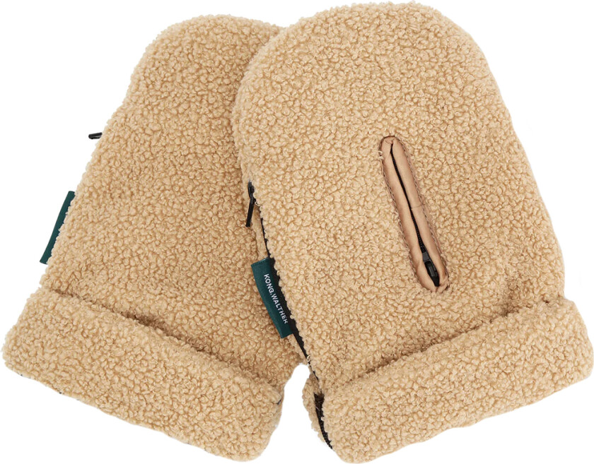Barnevognhansker - Østerbro - Brown Teddy - - OneSize - Votter