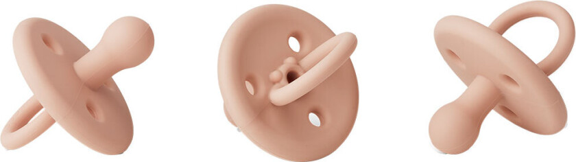 Smokk - Silikon - 3-pack - Str. 2 - Paula - Rose - - 6-36 md - Smokk