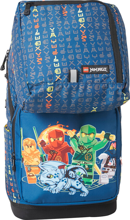 LEGO® Ninjago Skolesekk - Optimo - Blå m. Trykk - LEGO® Tasker - OneSize - Skolesekk