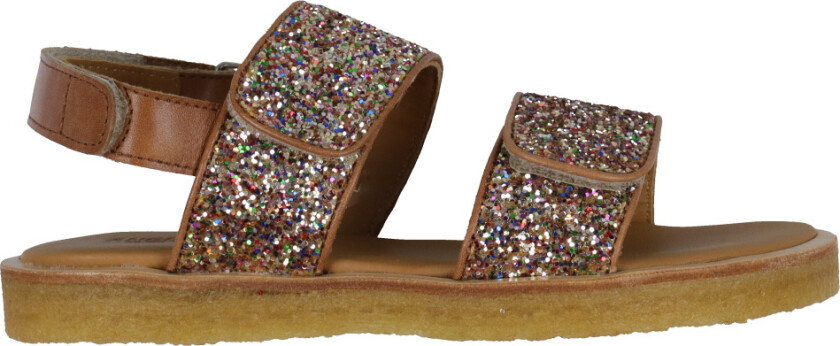 Sandaler - Tan/Multi Glitter - - 38 - Sandals