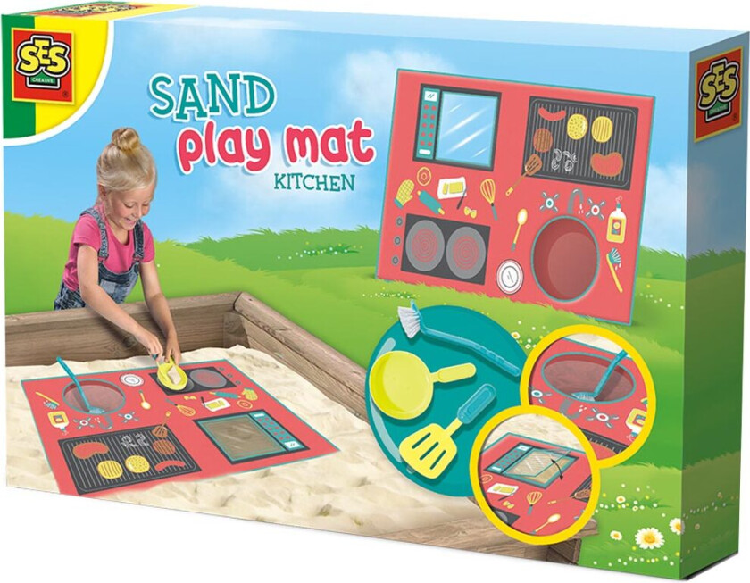 Lekematte Til sandkassen - - OneSize - Lekematte