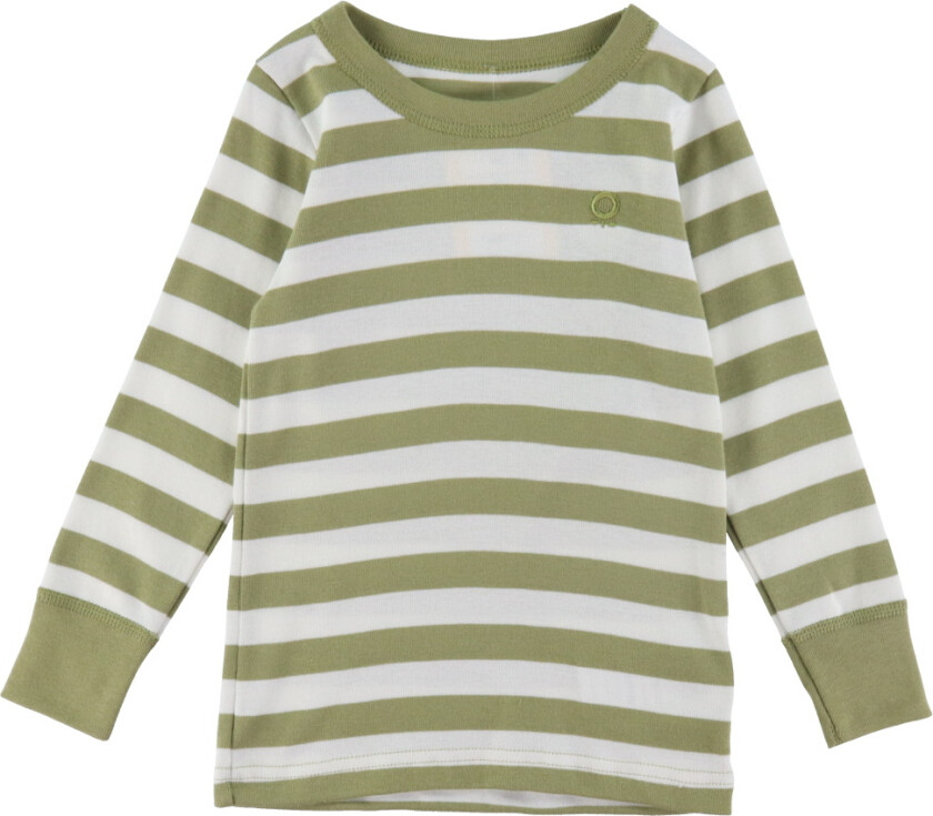 Genser - Grønn/Hvit Stripete - - 1 år (80) - Genser