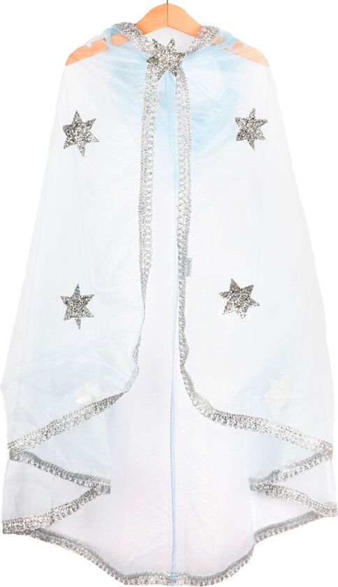 Kostymer - Prinsessekappe - Blå - - 3-8 år - Kostymer